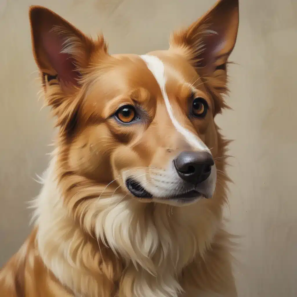 Mastering Expressive Brushwork for Dynamic and Emotive Canine Paintings