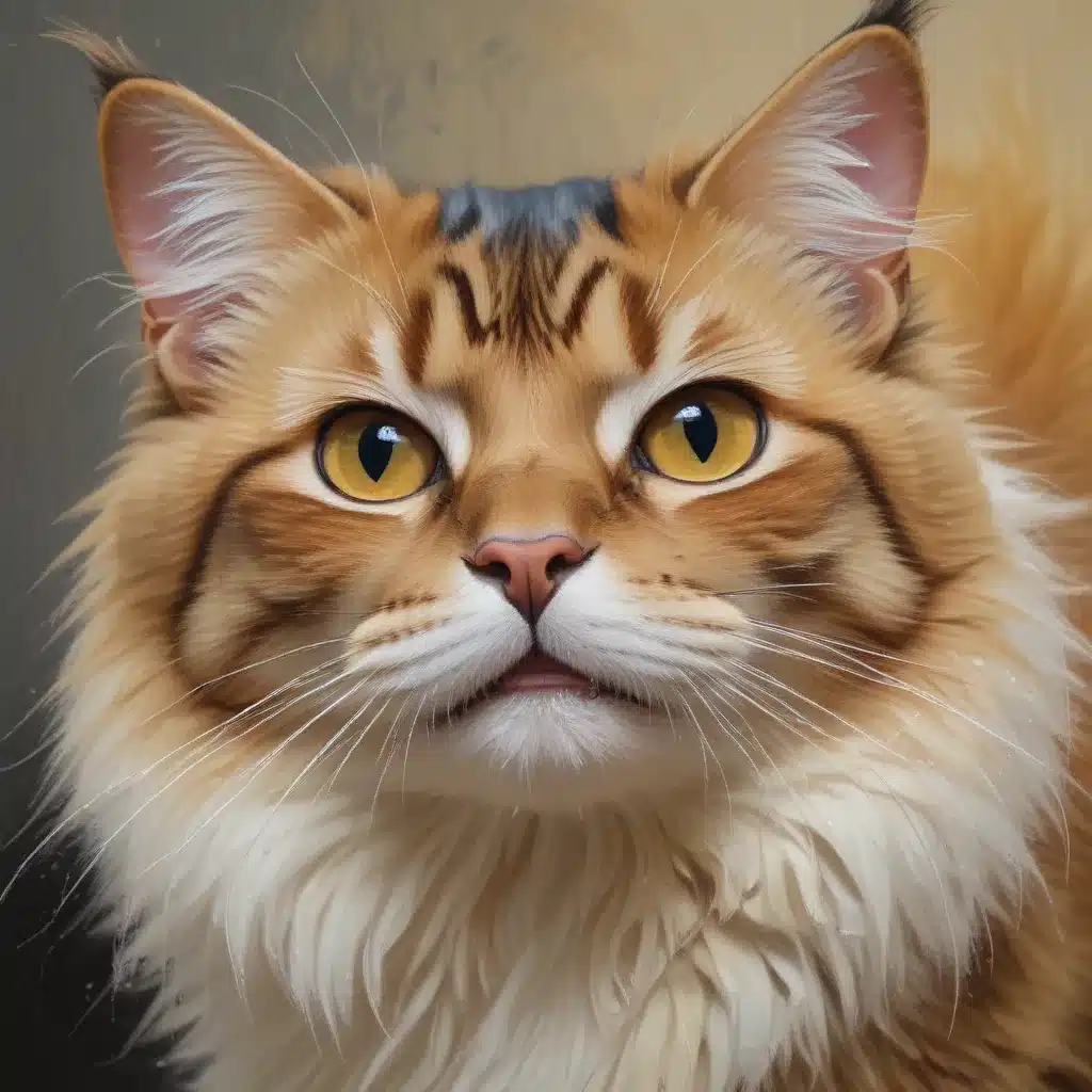 Mastering Expressive Brushwork for Dynamic and Emotive Feline Paintings