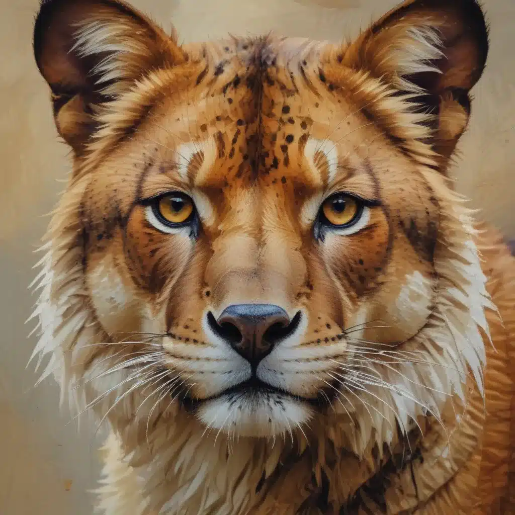 Mastering Palette Knife: Captivating Textural Effects and Depth in Animal Paintings