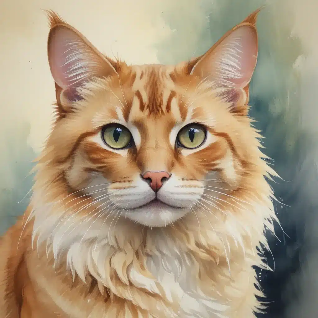 Mastering Watercolour Washes to Evoke Mood and Atmosphere in Feline Paintings