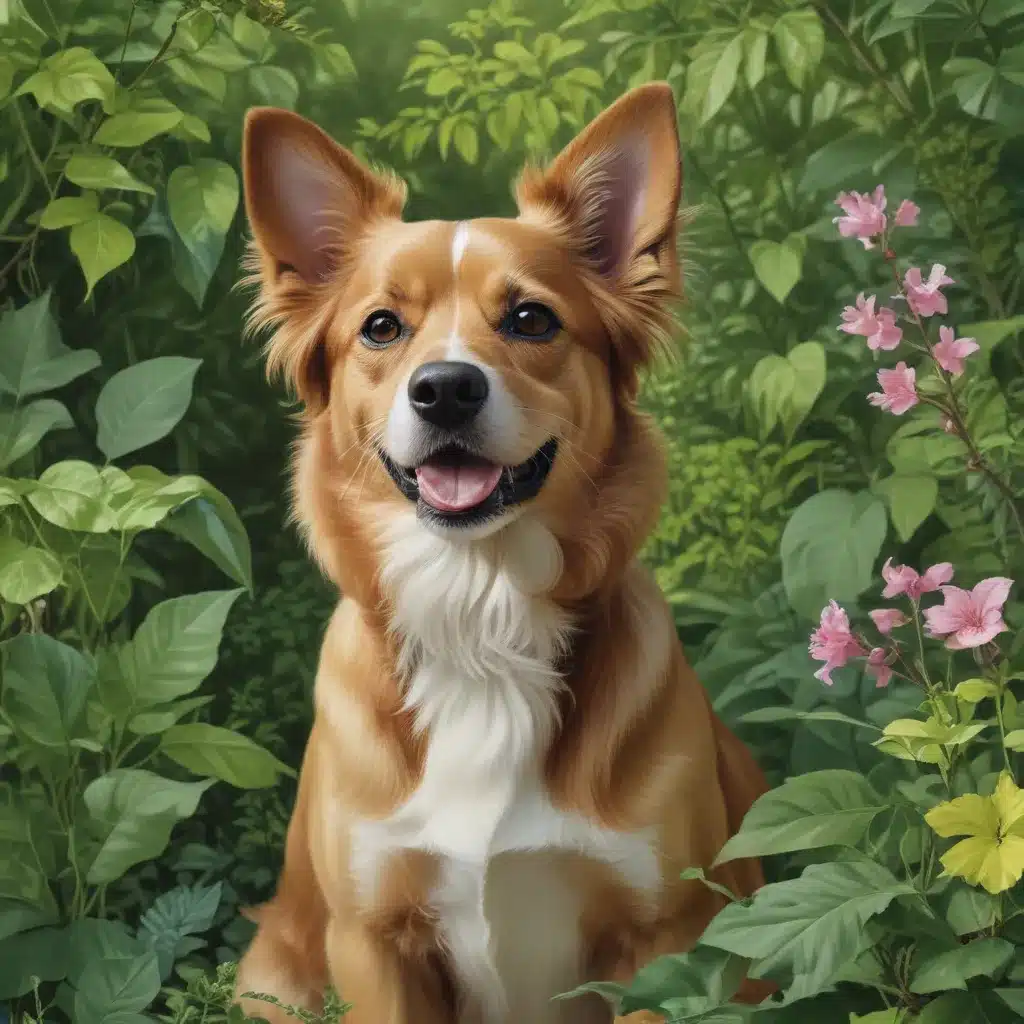 Mastering the Art of Botanical Illustration: Painting Pets in Lush, Natural Settings