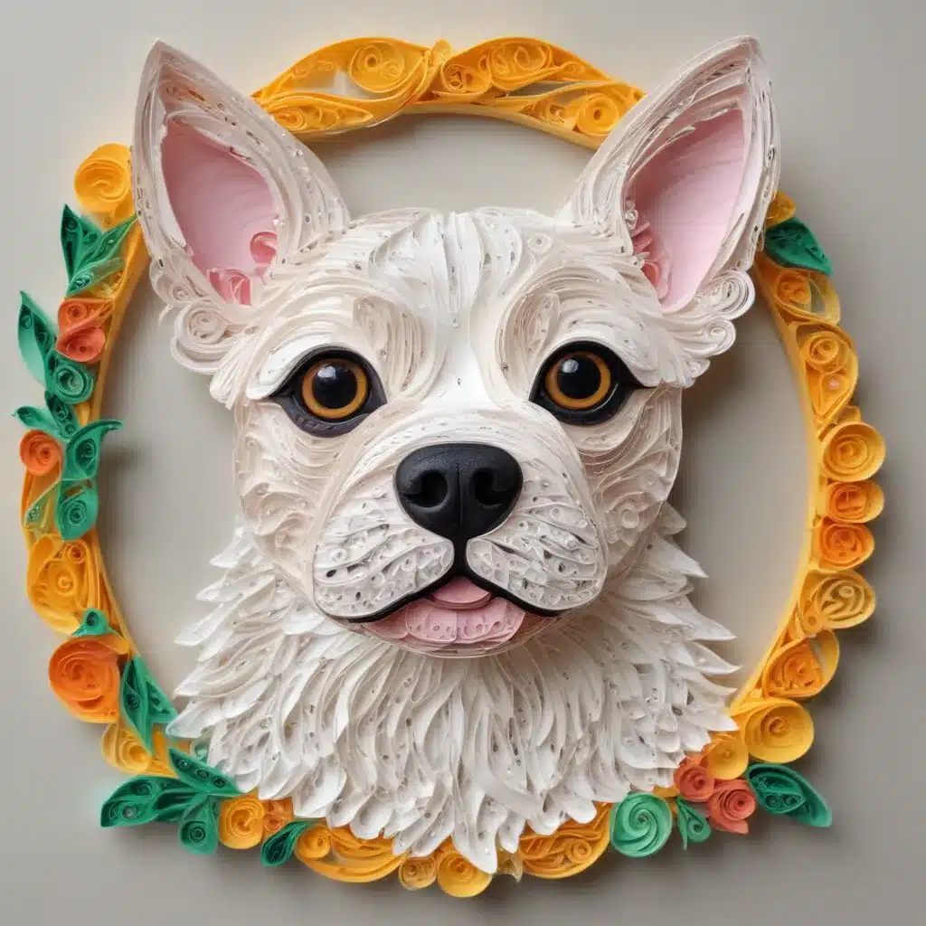 Mastering the Art of Quilling: Crafting Intricate Paper Designs for Pet Art