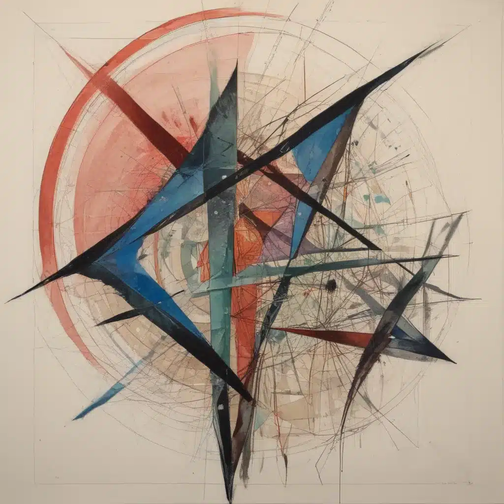 Modernist Marvels: Exploring the Interplay of Abstraction and Illumination in Experimental Drawing
