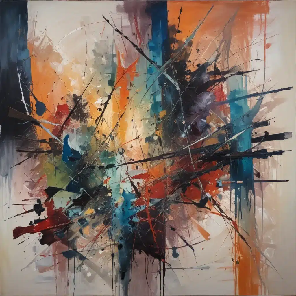 Modernist Marvels: Interplaying Abstraction and Illumination in Experimental Painting Techniques