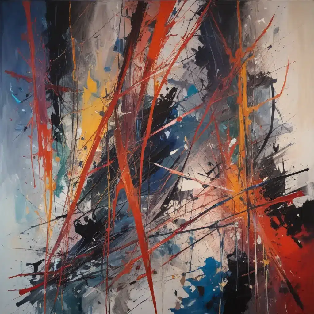 Modernist Marvels: Interplaying Abstraction and Illumination in Experimental Painting Techniques for the Gallery