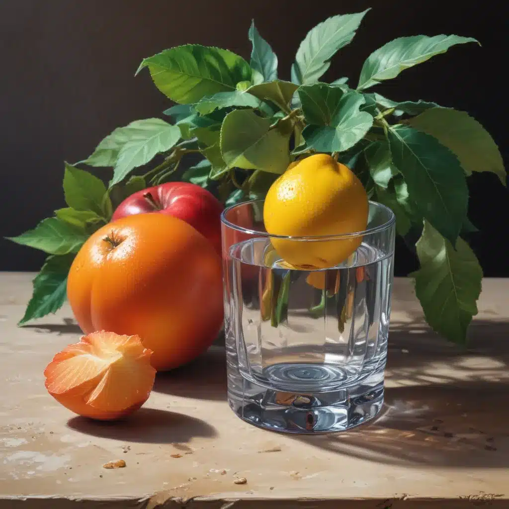 Radiant Realism: Mastering the Interplay of Light and Texture in Vibrant Acrylic Painting Techniques for Still Life