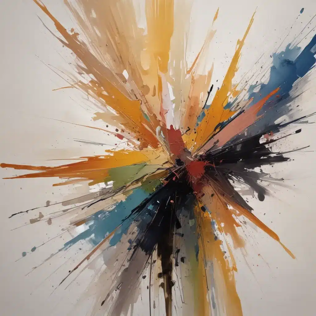Rhythms of the Brush: Expressive Gestural Painting Techniques for Dynamic Compositions