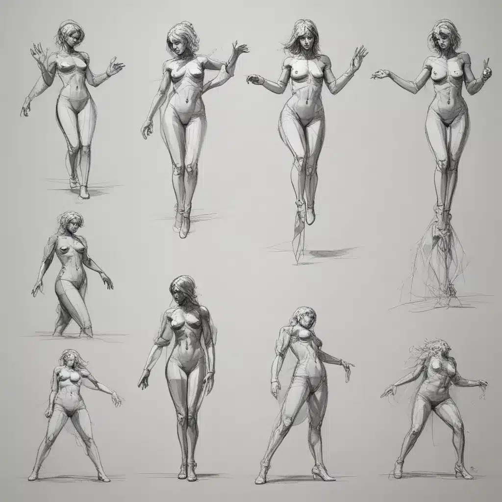 Sculpting with Shadows: Dynamic Drawing Tutorials Exploring the Human Form in Motion through Gesture Studies for the Sketchbook