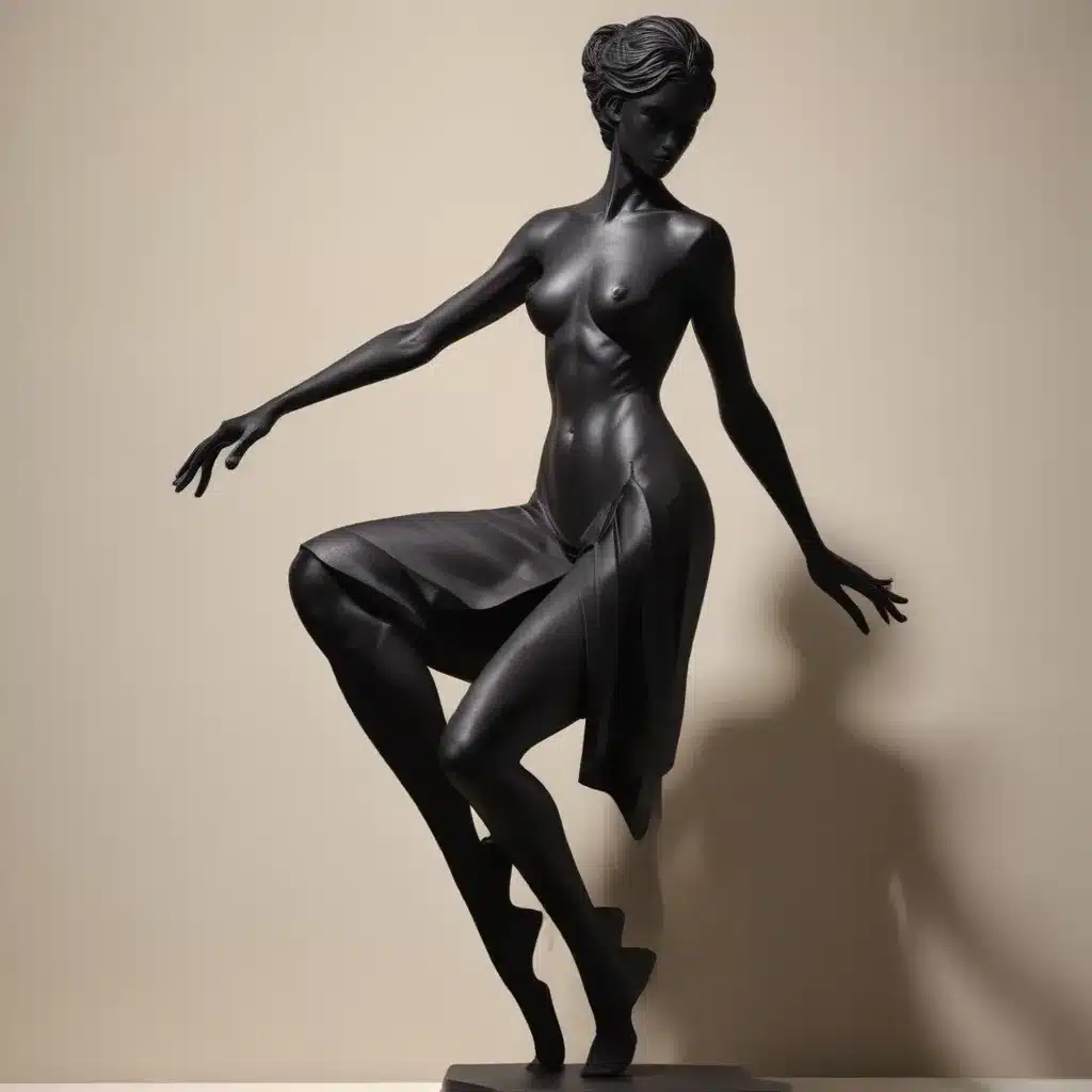 Sculptural Silhouettes: Dynamic Figure Drawing with Light and Shadow in Mixed Media Compositions