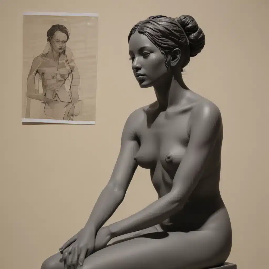 Sculptural Silhouettes: Innovative Approaches to Figure Drawing in Experimental Collage for the Gallery Exhibition
