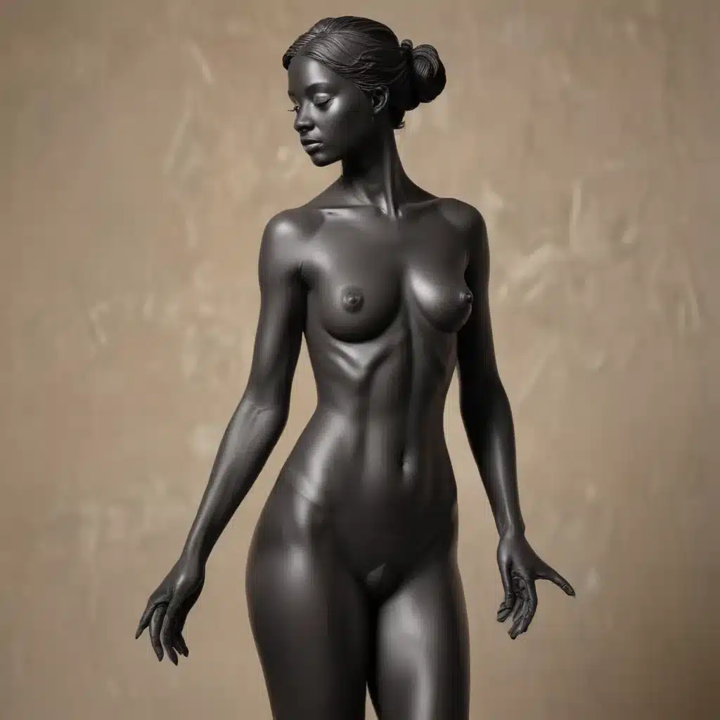 Sculptural Silhouettes: Innovative Figure Drawing Exploring the Human Form in Mixed Media Compositions