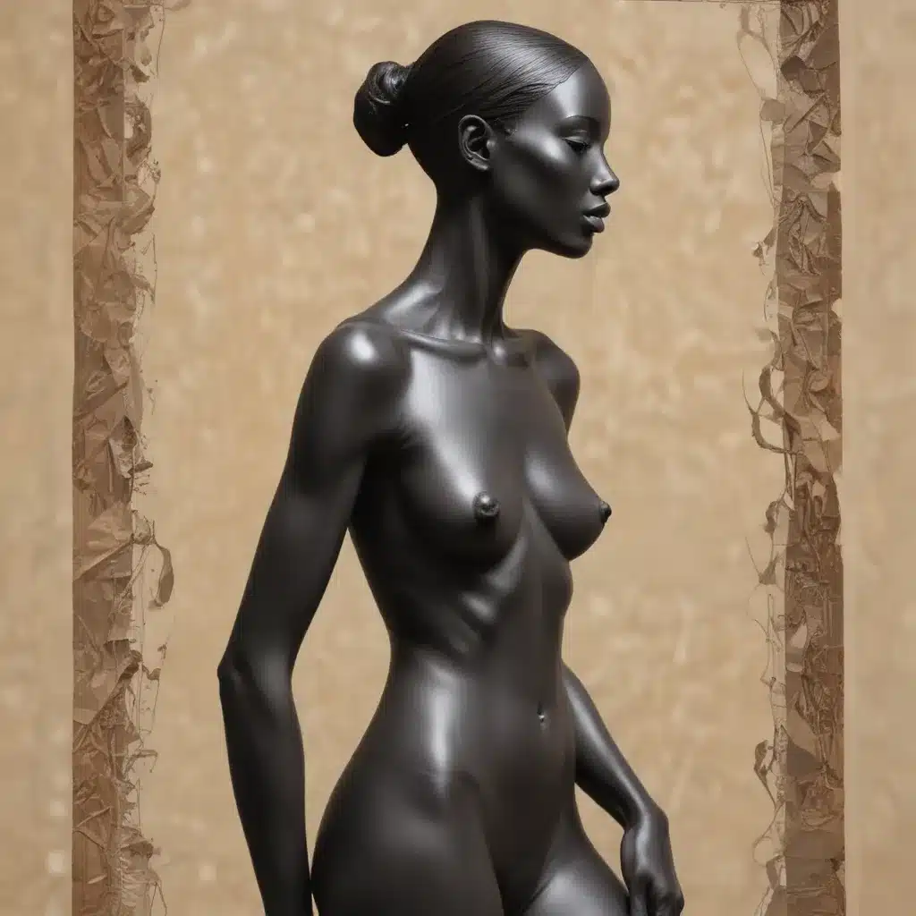 Sculptural Silhouettes: Innovative Figure Drawing Exploring the Human Form in Mixed Media Compositions and Collage