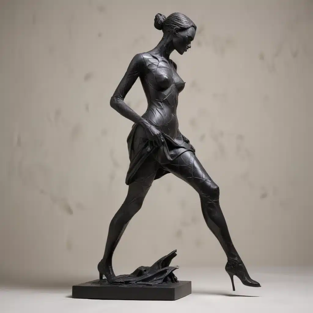 Sculptural Silhouettes: Innovative Figure Drawing in Mixed Media Compositions