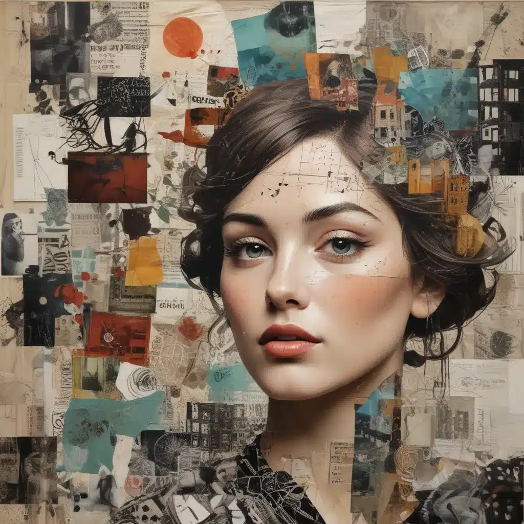Symbolic Narratives: Incorporating Metaphor into Abstract Artworks Using Collage Techniques
