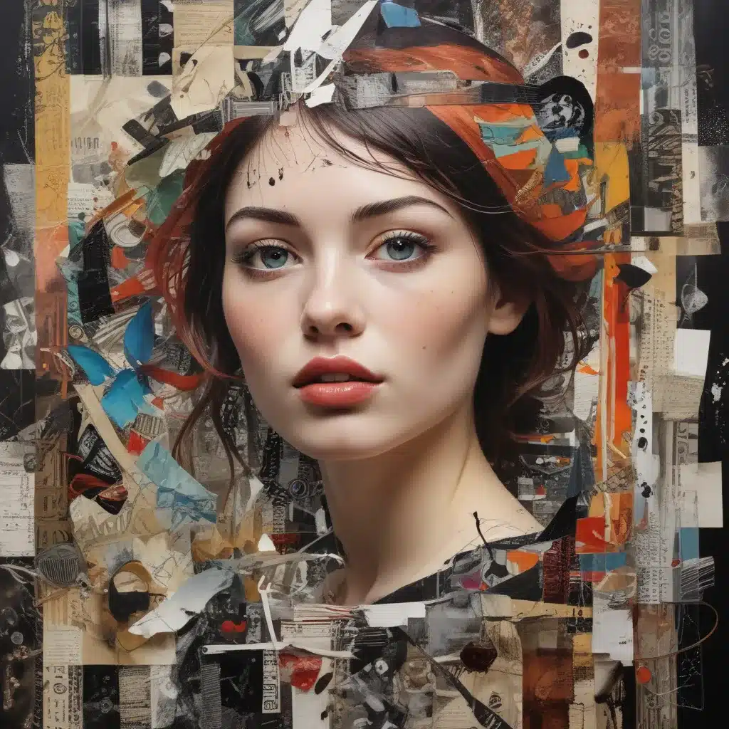 Symbolic Narratives: Incorporating Metaphor into Abstract Artworks Using Innovative Collage