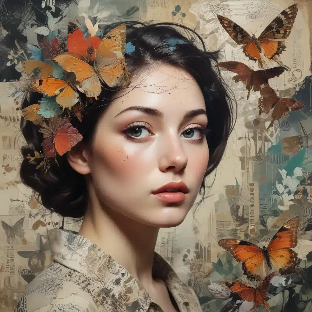 Symbolic Narratives: Incorporating Metaphor into Mixed Media Artworks Using Innovative Collage Techniques and Mediums