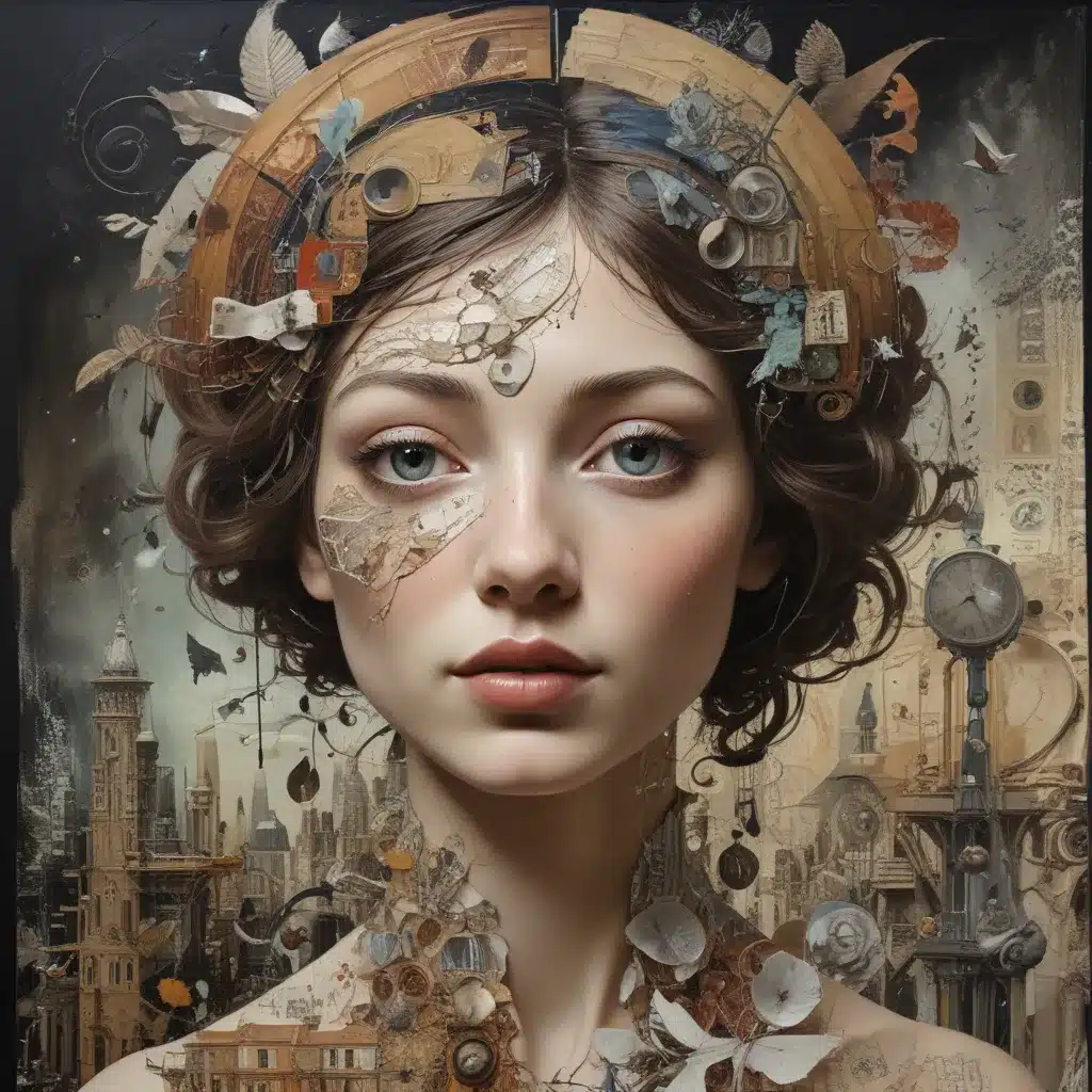 Symbolic Narratives: Incorporating Metaphor into Surrealist Artworks Using Experimental Mixed Media Collage