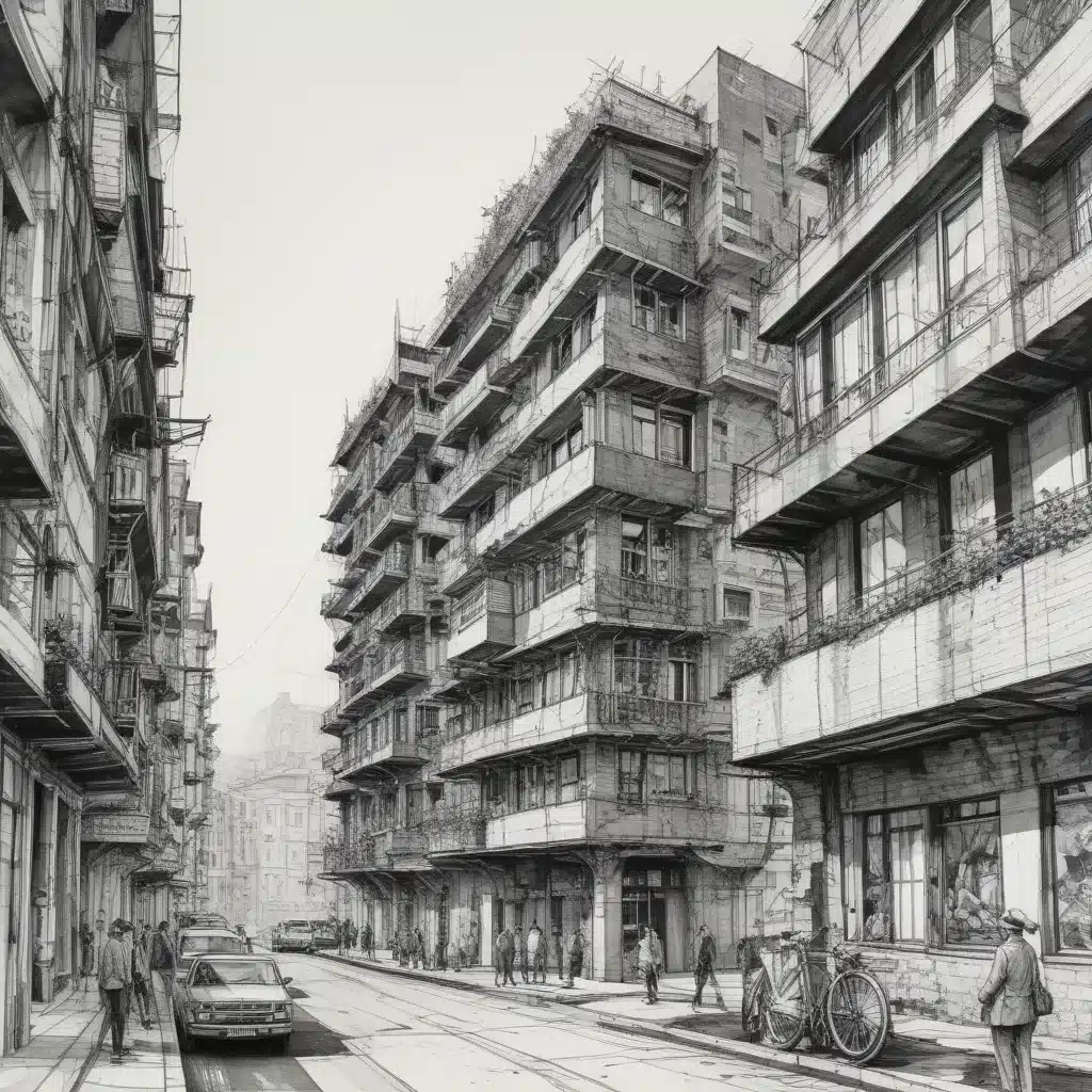 Unconventional Perspectives: Innovative Approaches to Architectural Sketching in Pen and Ink