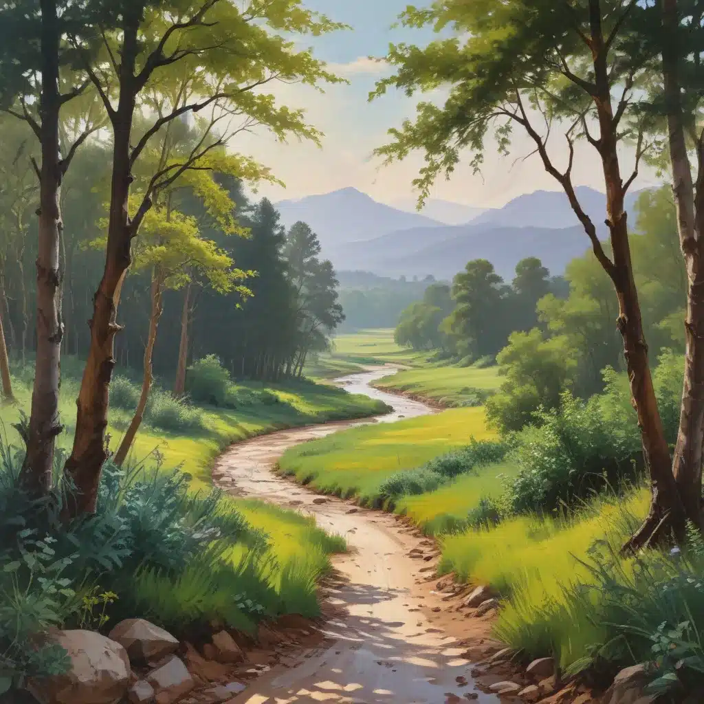 Unconventional Perspectives: Innovative Approaches to Landscape Painting in Expressive Acrylics