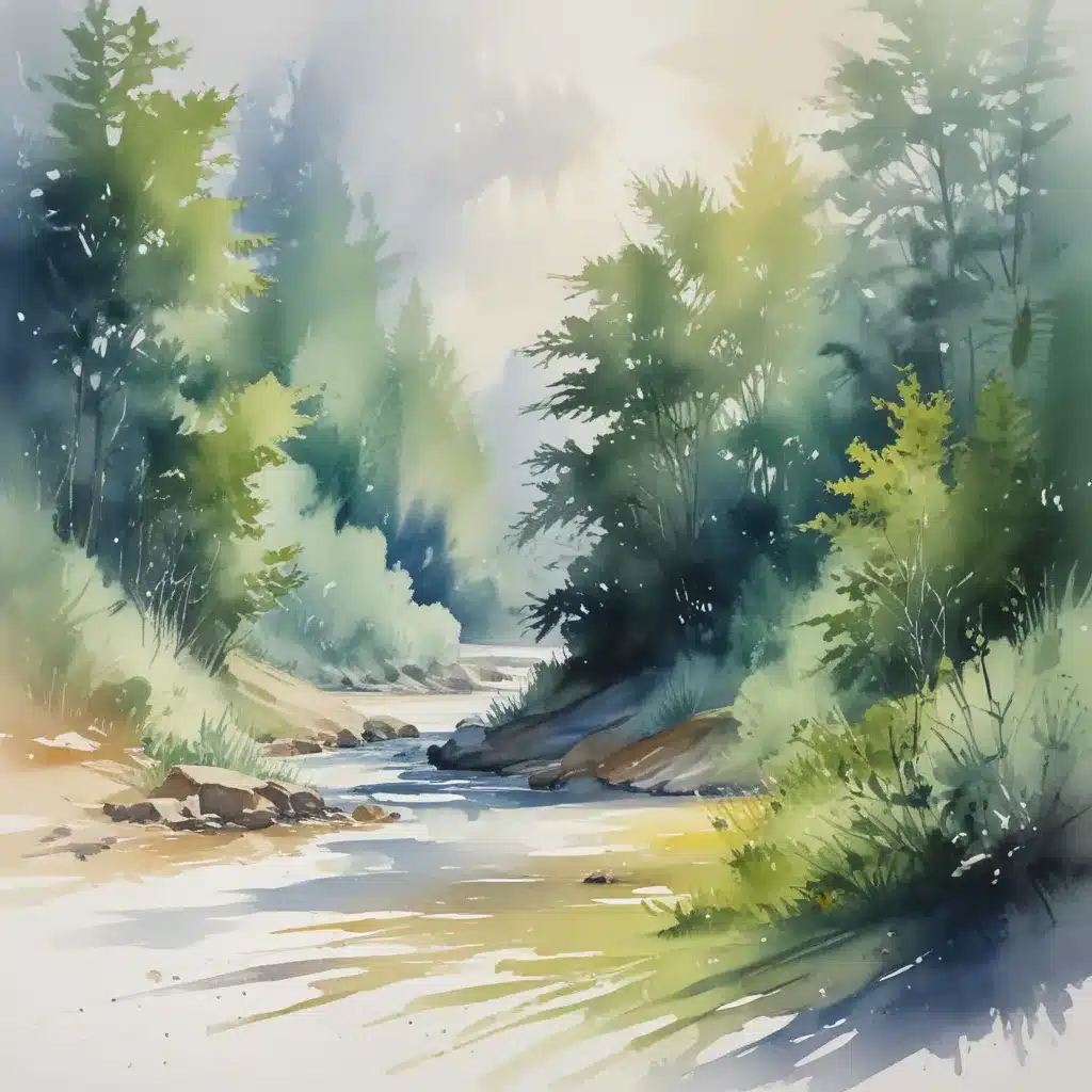 Watercolour Washes: Embracing Fluidity for Dynamic, Expressive, Atmospheric, and Conceptually-Driven Artworks