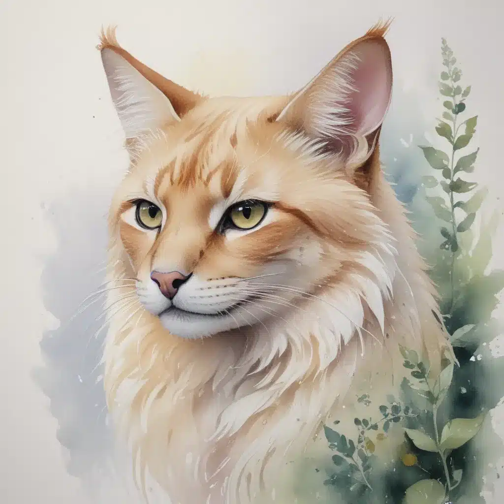 Watercolour Whispers: Delicate Brushwork for Ethereal Animal Artworks