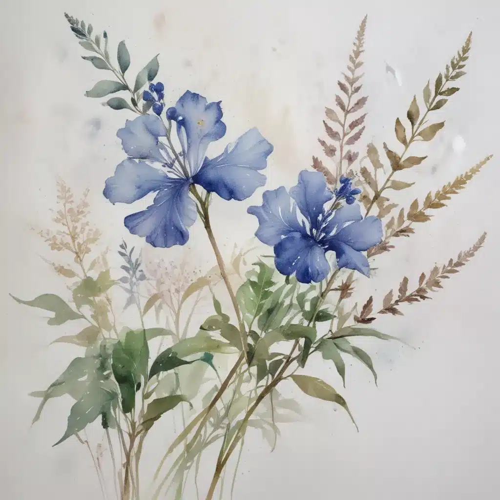 Watercolour Whispers: Delicate Brushwork for Evocative Companion Artworks