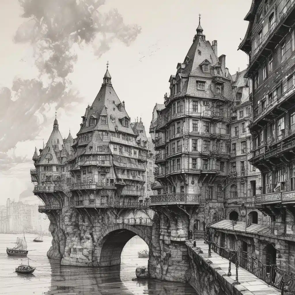 Architectural Sketching: Innovative Strategies for Atmospheric Perspective in Pen and Ink