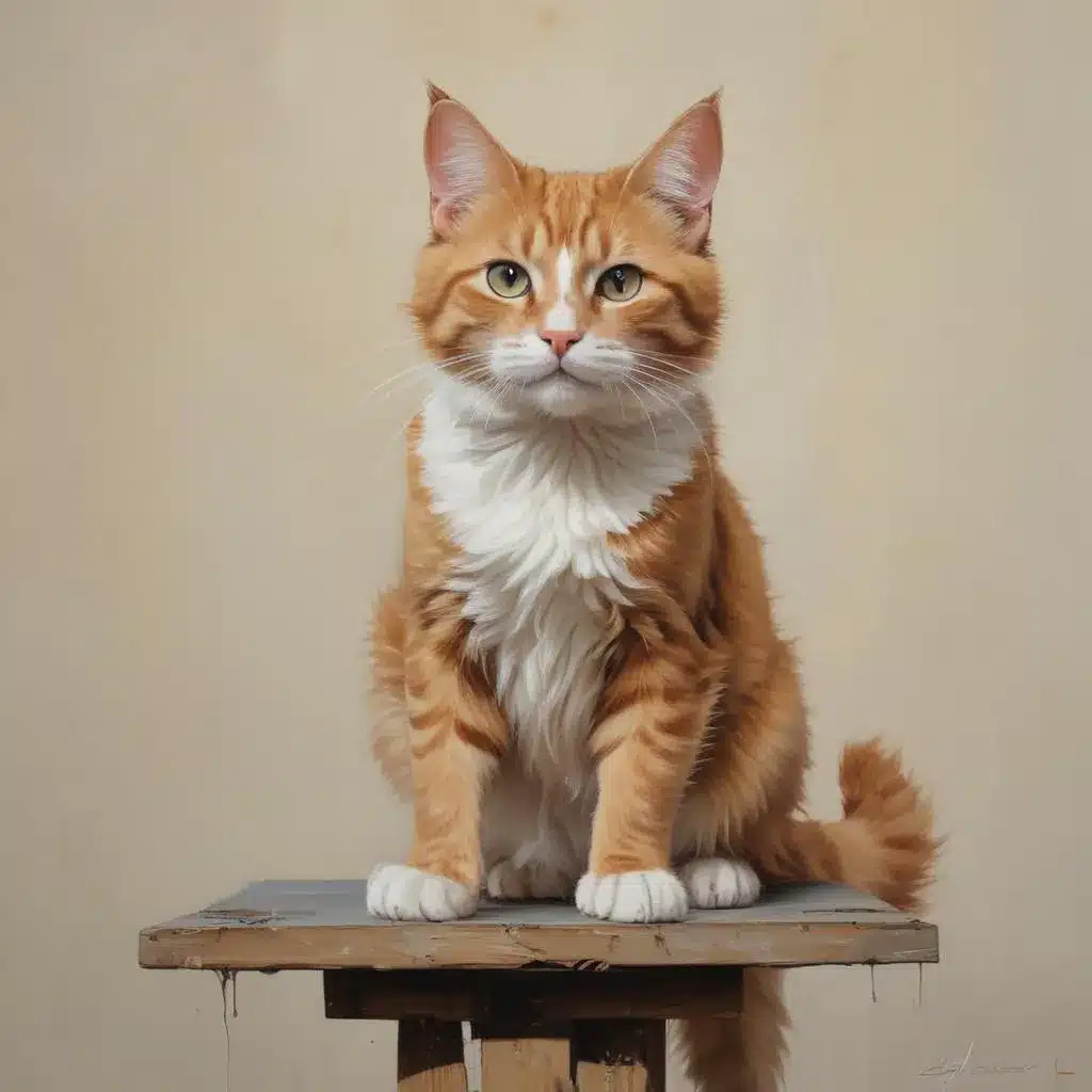 Balancing Spontaneity and Control in Dynamic, Expressive, and Characterful Feline Paintings