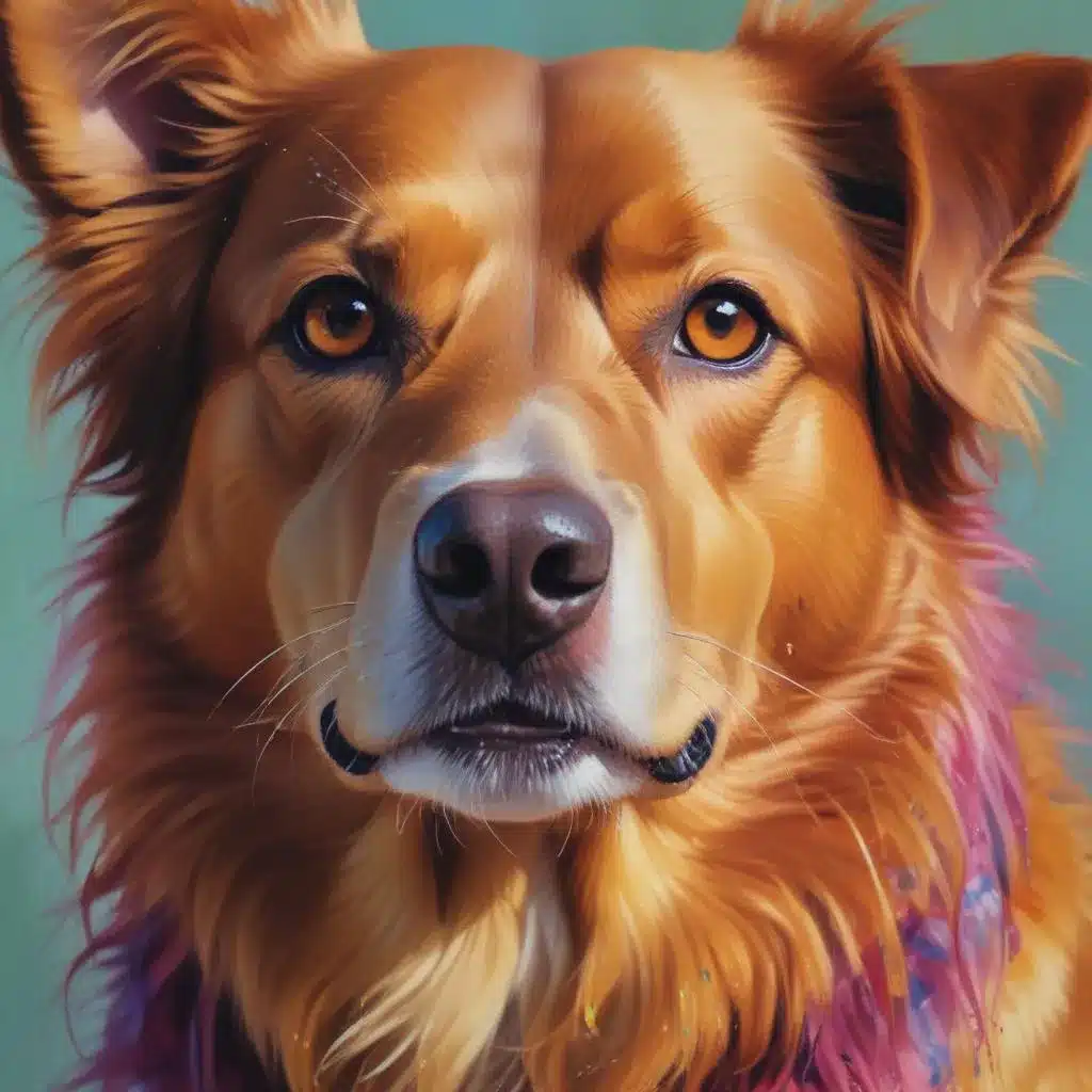 Canine Canvases: Vibrant Approaches to Painting Lively Dog Portraits