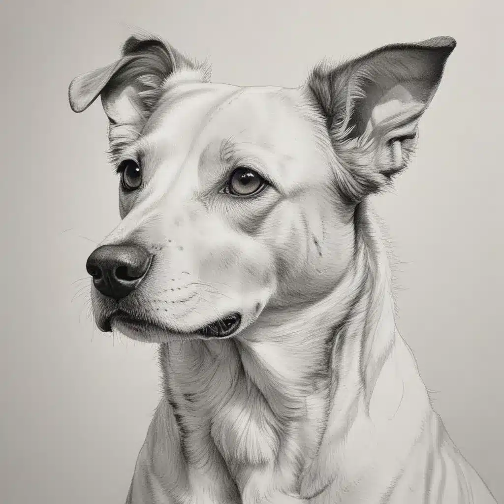 Capturing the Essence: Minimalist, Powerful, Emotive, and Evocative Pet Drawings in Pen and Ink