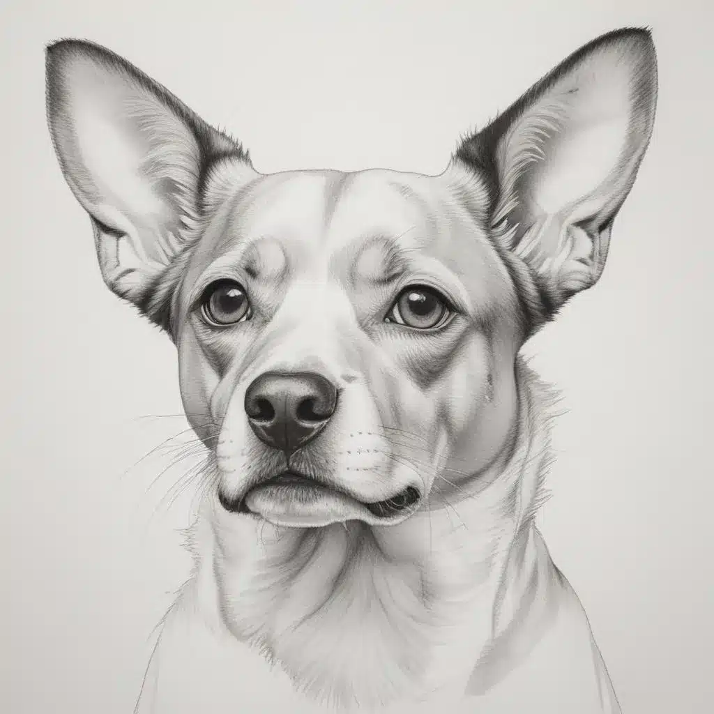Capturing the Essence: Minimalist and Expressive Pet Drawings in Ink
