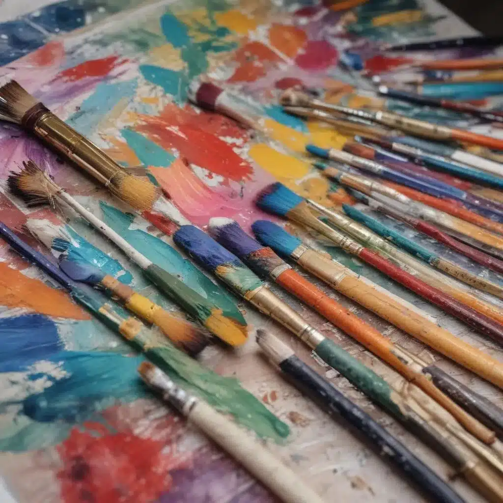 Colourful Companions: Selecting Brushes and Mediums for Emotive Art