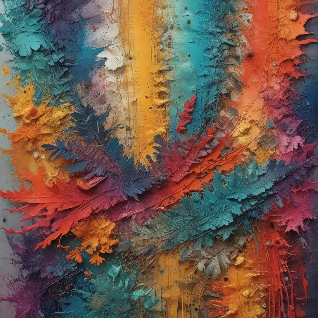 Designing with Colour and Texture: Innovative Mixed Media Explorations