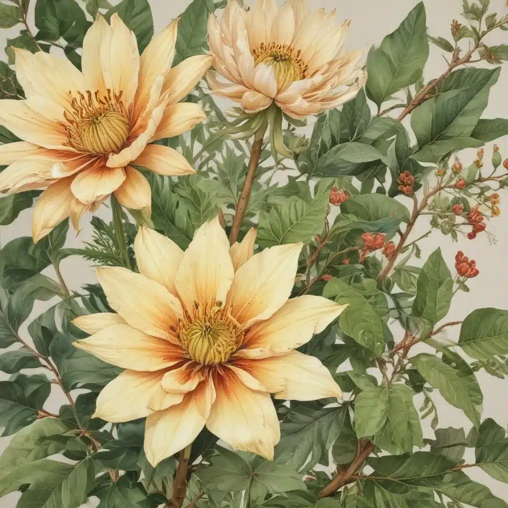 Developing a Cohesive Artistic Vision through Botanical Illustration