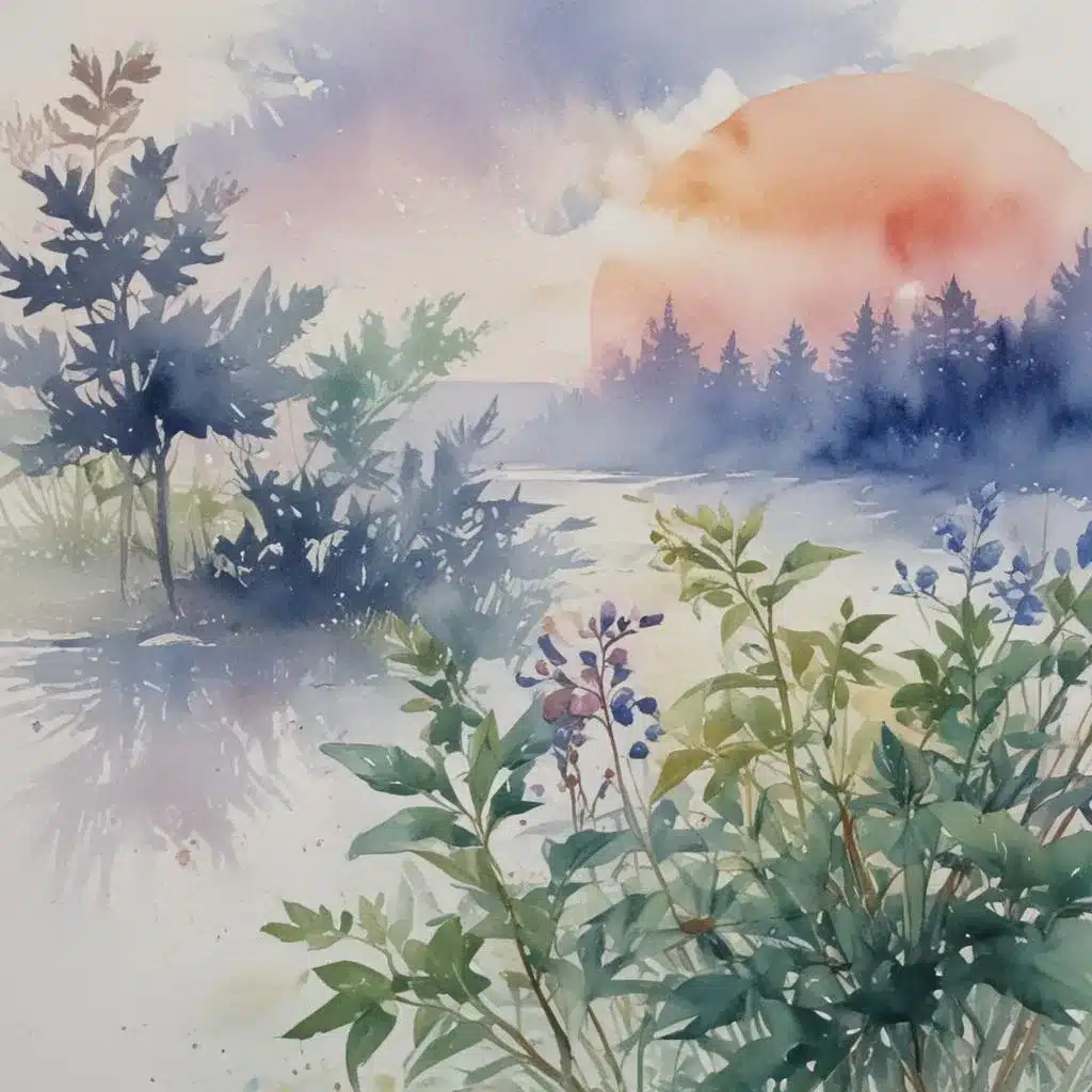 Embracing Chance: Unconventional Approaches to Watercolour Experimentation