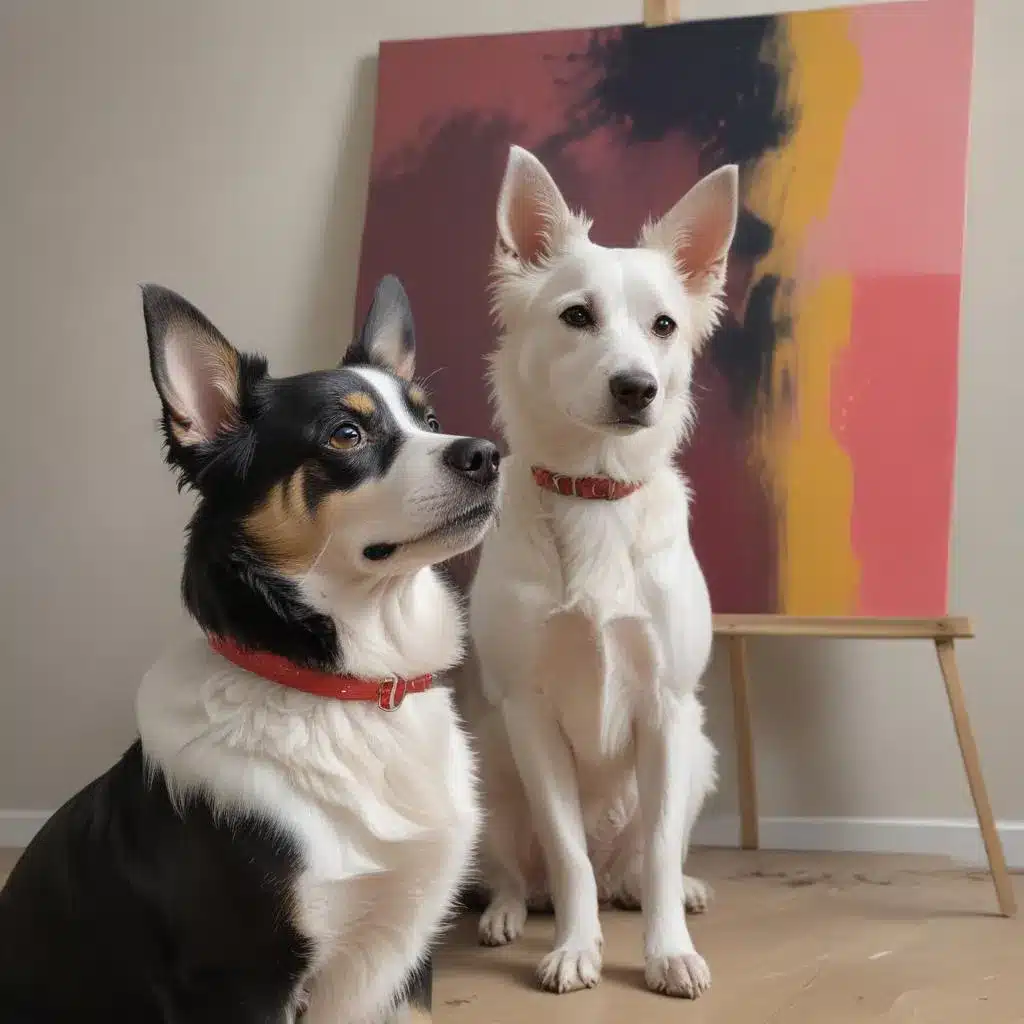 Embracing Contrast, Drama, Dynamism, and Emotional Resonance for Visually Striking, Emotive, and Impactful Pet Painting Compositions