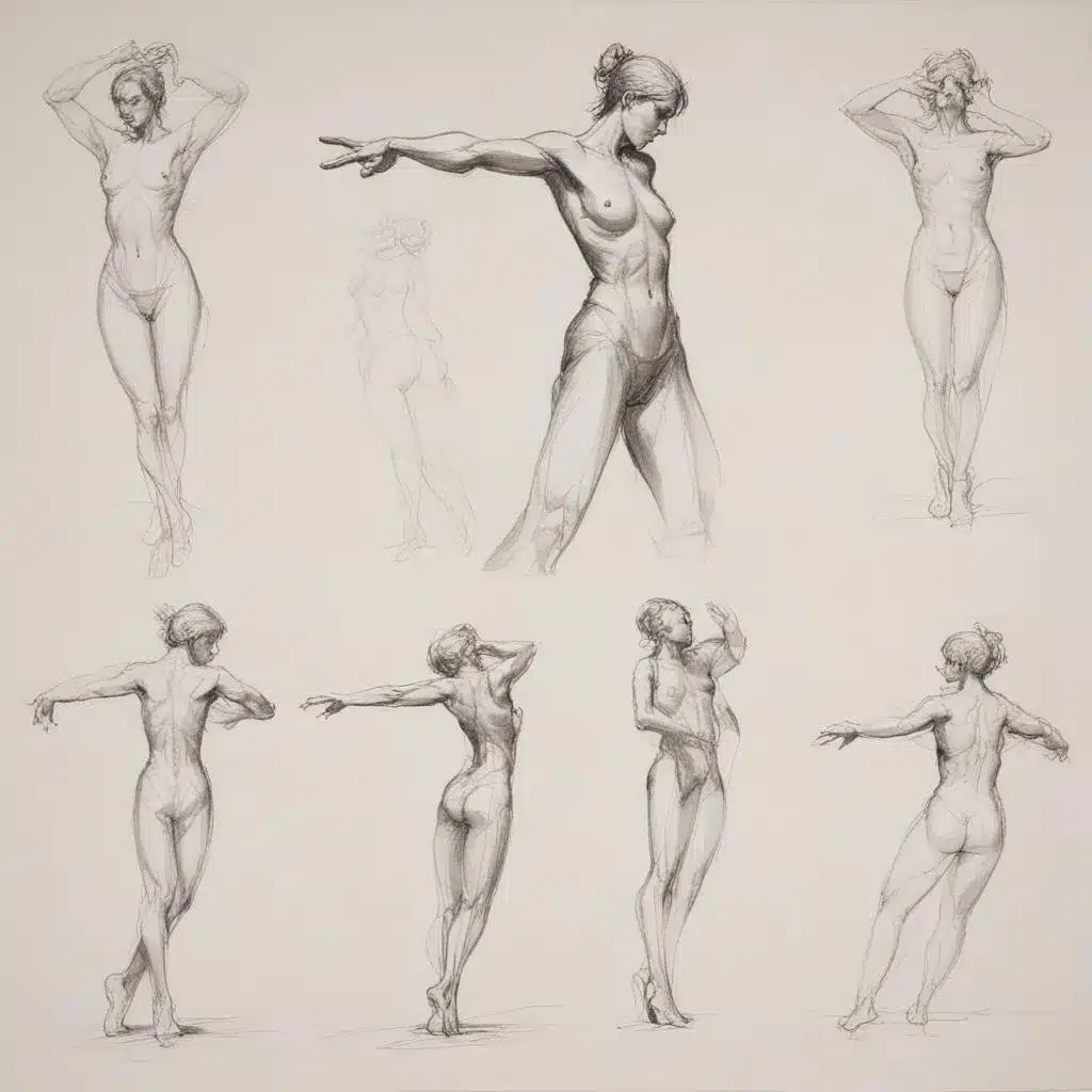 Experimental Approaches to Gesture and Dynamism in Figure Drawing