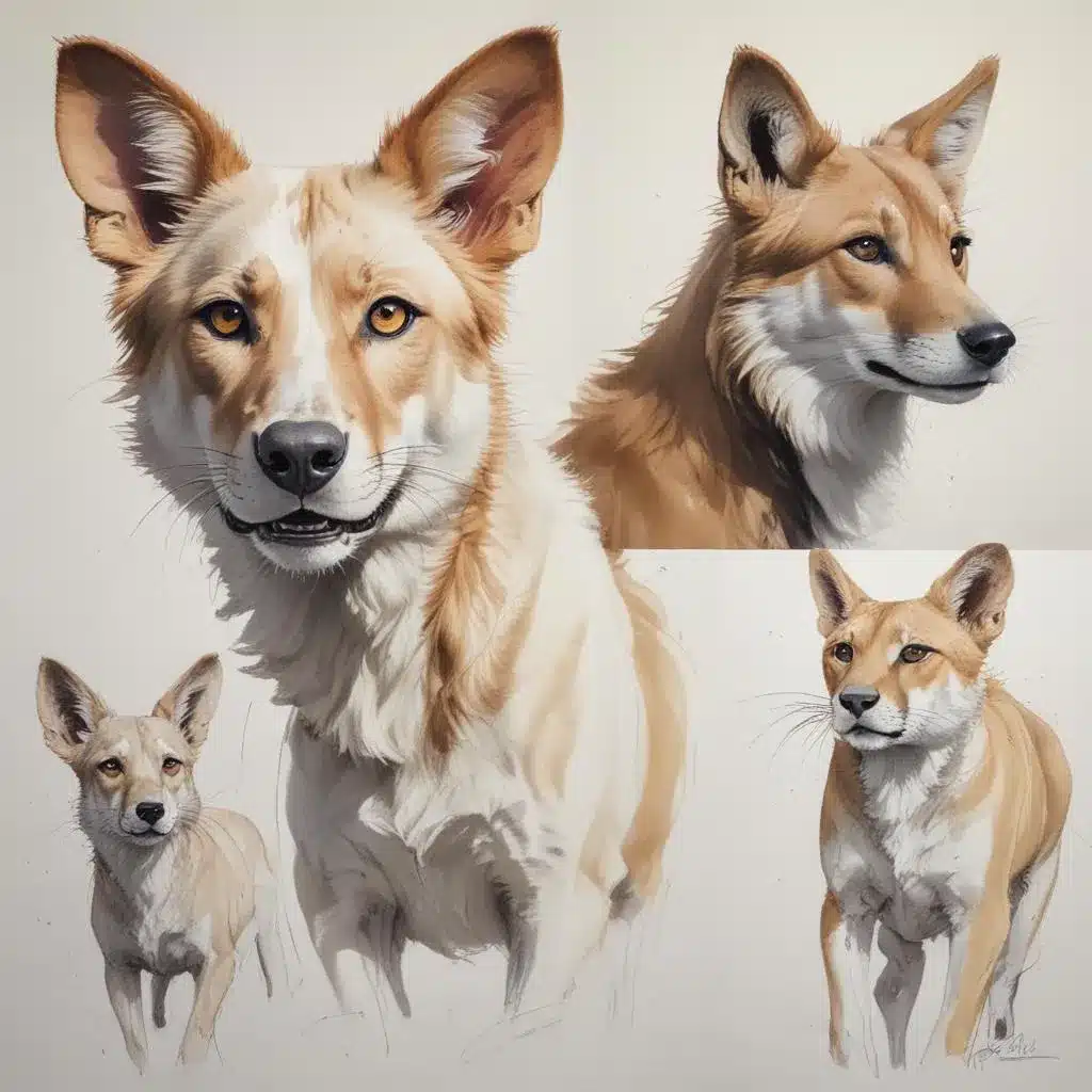 Exploring Gestural Lines and Expressive Marks for Energetic, Lively, Characterful, and Dynamic Animal Sketches