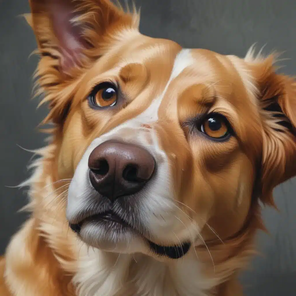 Exploring the Interplay of Realism and Abstraction in Captivating, Expressive, and Evocative Canine Artworks