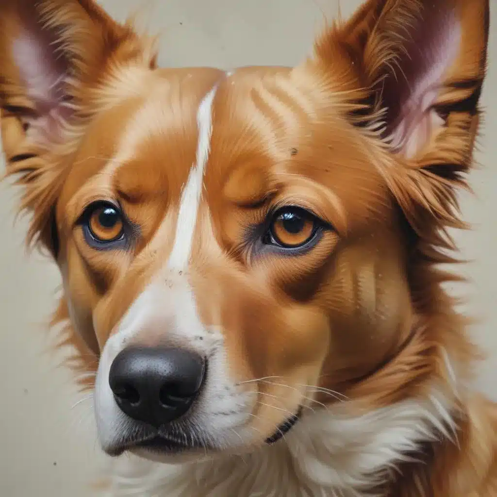 Exploring the Interplay of Realism and Abstraction in Captivating and Expressive Canine Artworks