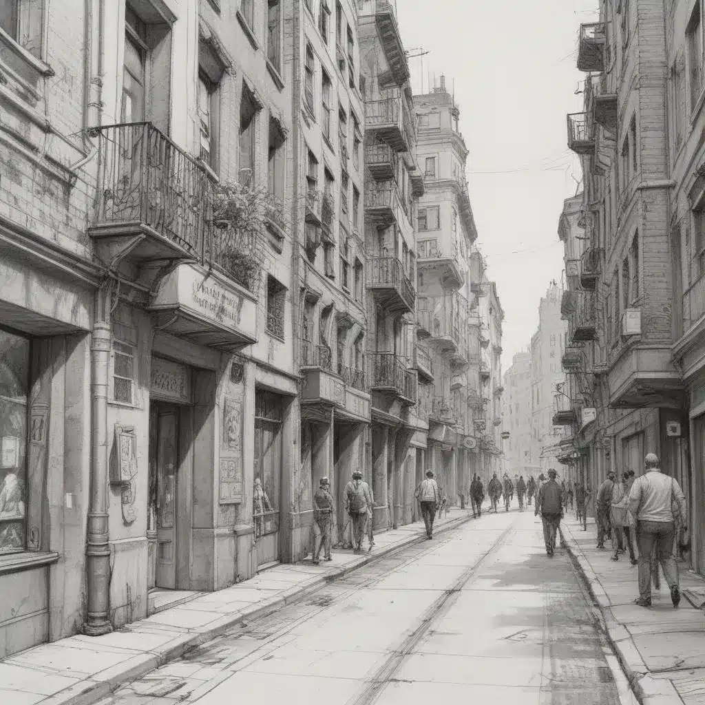Exploring the Rhythm of the Urban Sketch: Dynamic Pencil Techniques
