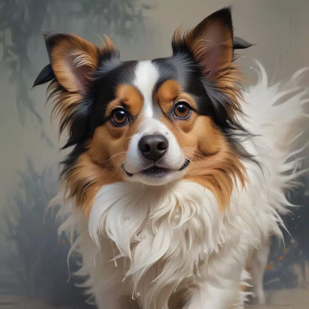 Fluid Brushwork and Dynamic Compositions for Expressive Pet Art