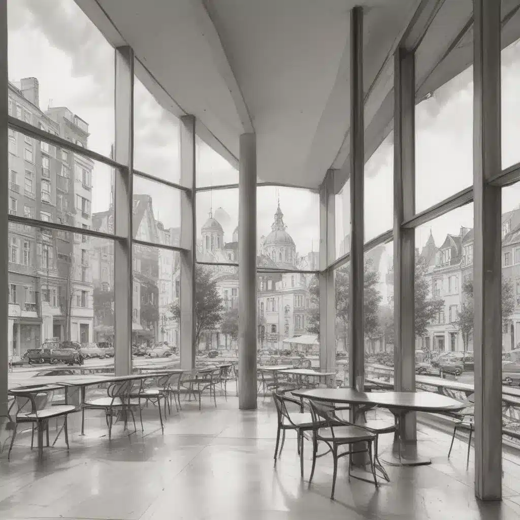 Innovative Framing Strategies for Engaging Compositions in Architectural Sketches