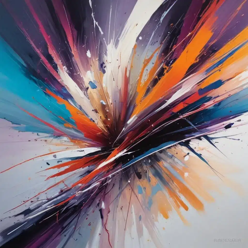 Kinetic Compositions: Mastering the Art of Depicting Movement in Acrylic Abstracts