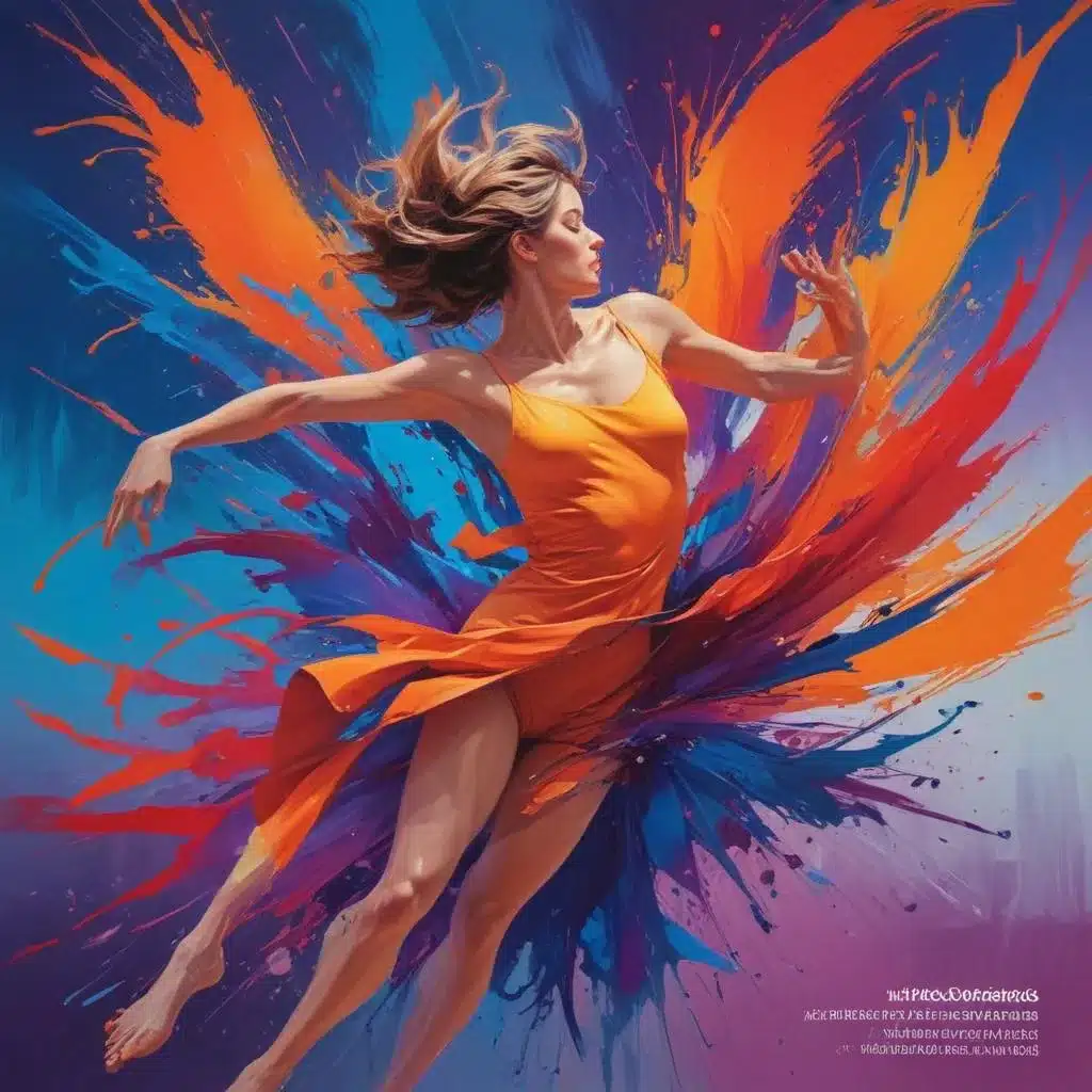 Kinetic Compositions: Mastering the Art of Depicting Movement in Vibrant Acrylics