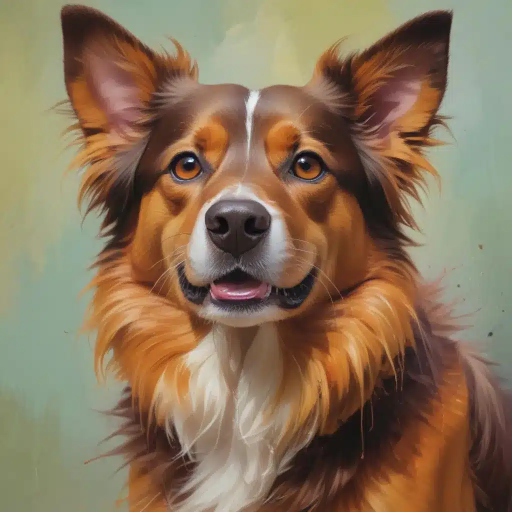 Mastering Expressive Brushwork for Vibrant, Energetic, and Characterful Canine Paintings