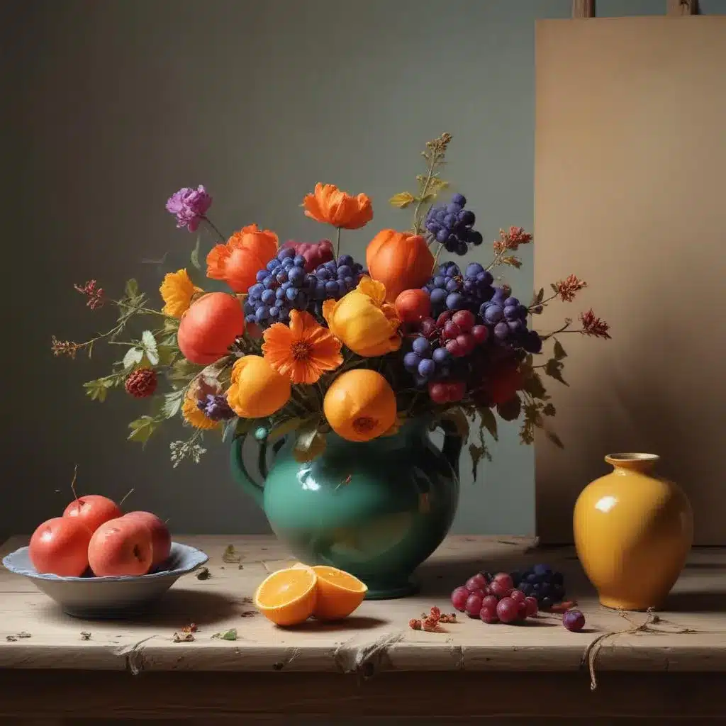 Optimising Colour Theory for Emotive Still Life Paintings