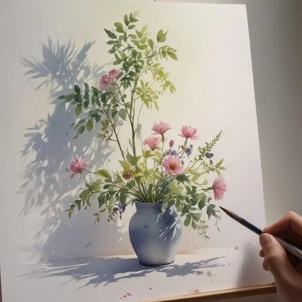 Painting the Ephemeral: Watercolour Techniques for Transient Lighting