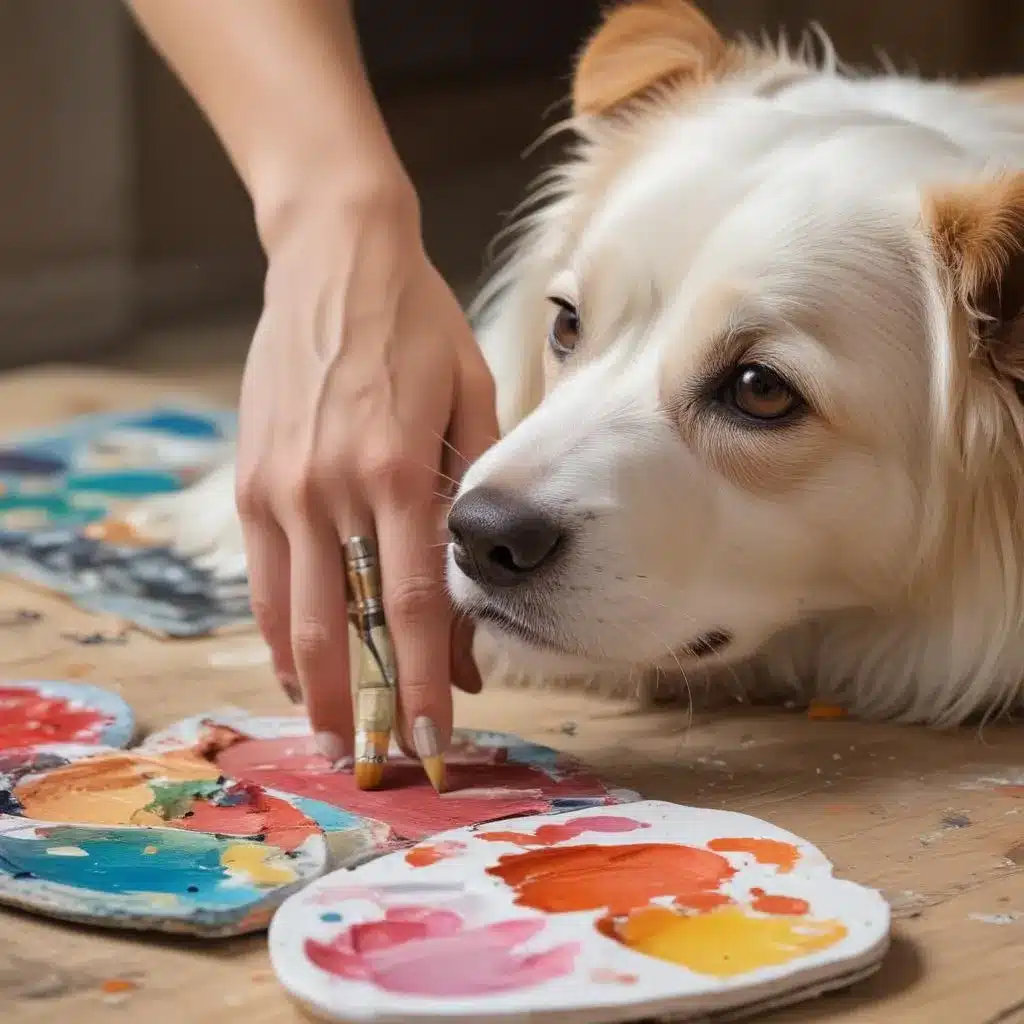 Paws and Palettes: Selecting Brushes and Surfaces for Emotive Art