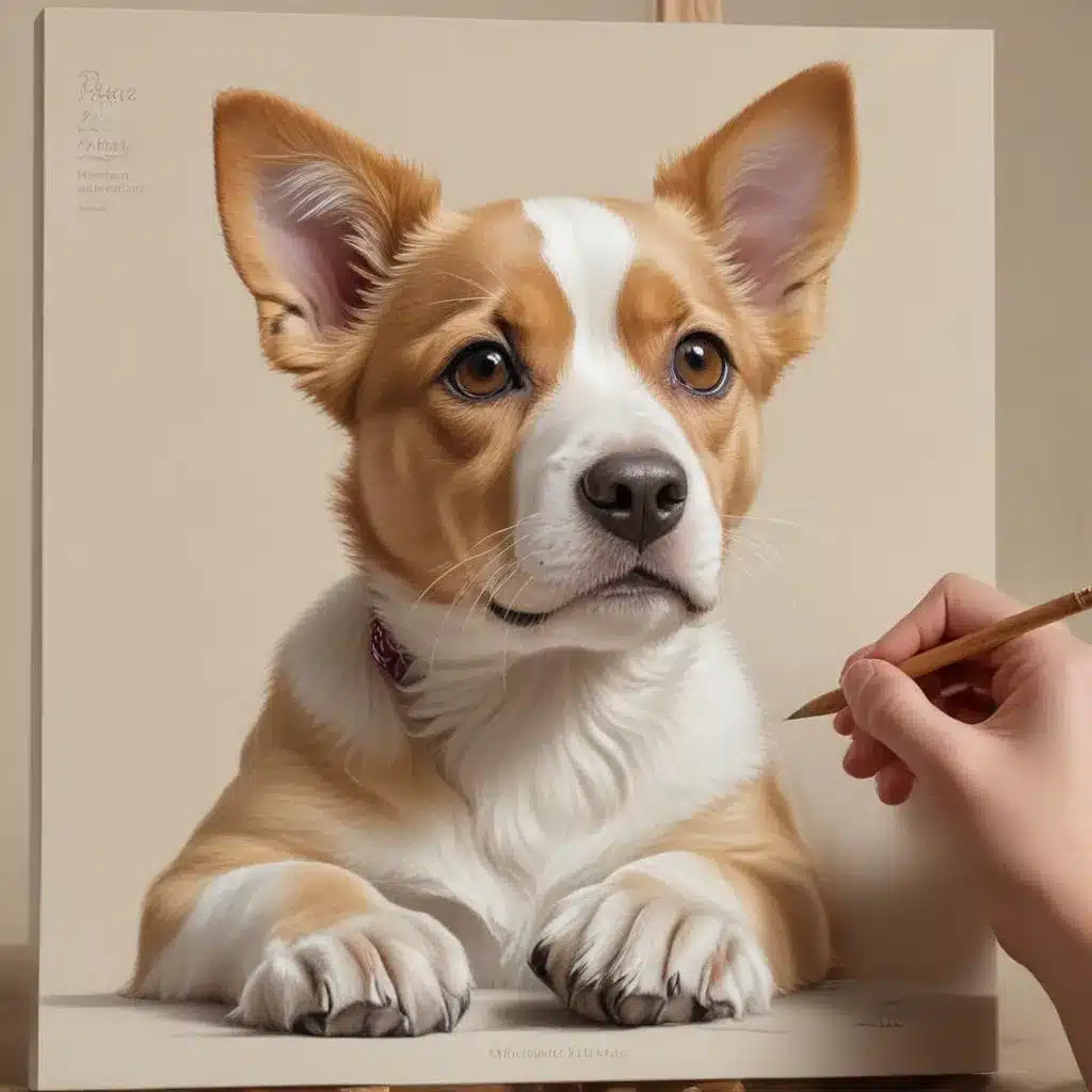 Paws for Art: Essential Drawing Skills for Captivating and Emotive Pet Portraits on Canvas